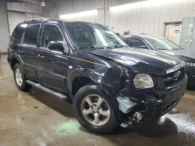 4F2YZ04166KM16966 - 2006 MAZDA TRIBUTE S BLACK photo 4