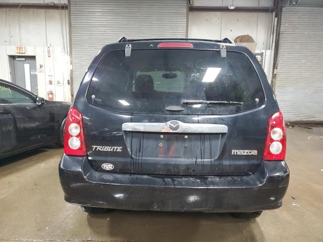 4F2YZ04166KM16966 - 2006 MAZDA TRIBUTE S BLACK photo 6