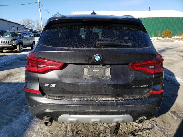 5UXTY5C06M9G40182 - 2021 BMW X3 XDRIVE30I BLACK photo 6