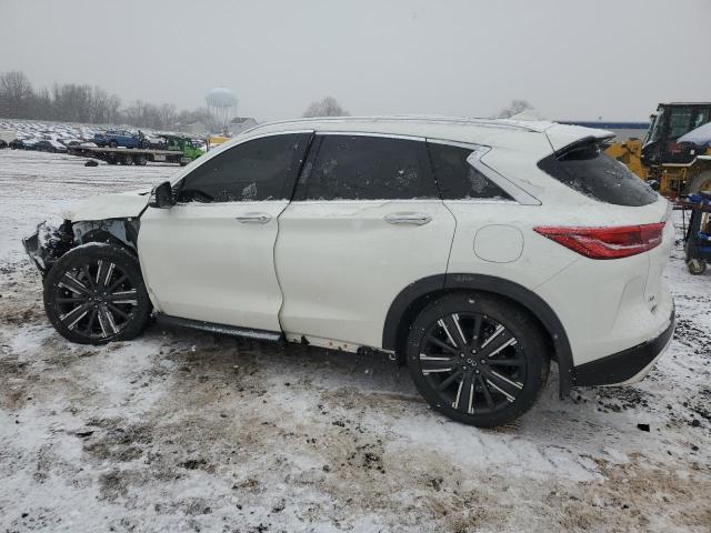 3PCAJ5BB4MF112501 - 2021 INFINITI QX50 LUXE WHITE photo 2