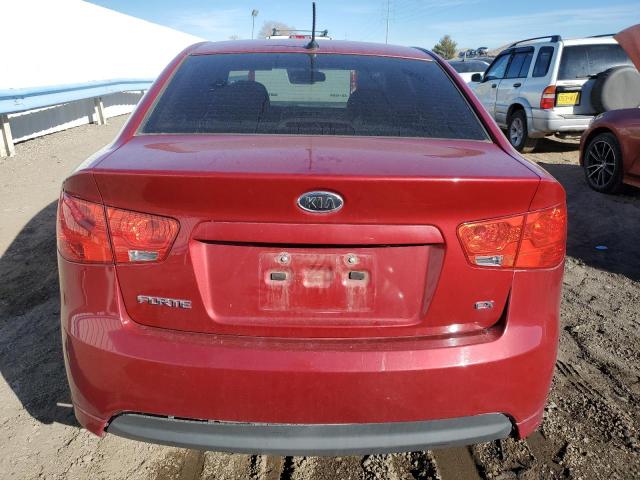 KNAFU4A27C5584472 - 2012 KIA FORTE EX BURGUNDY photo 6