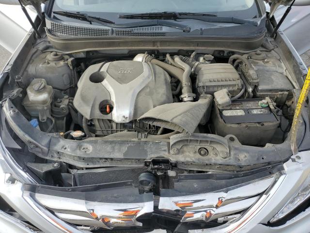 5NPEC4ABXCH367094 - 2012 HYUNDAI SONATA SE SILVER photo 11