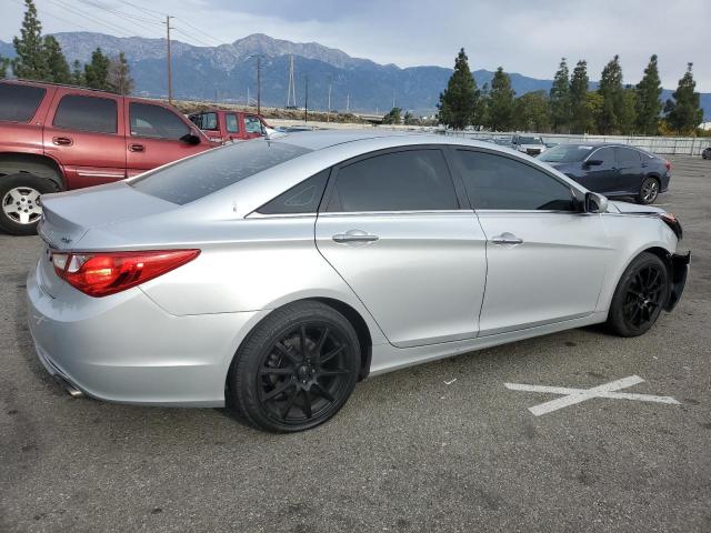 5NPEC4ABXCH367094 - 2012 HYUNDAI SONATA SE SILVER photo 3