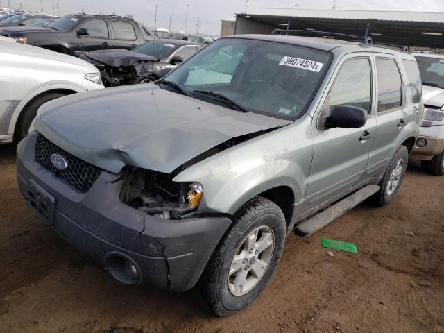 1FMYU03116KA12369 - 2006 FORD ESCAPE XLT GREEN photo 1