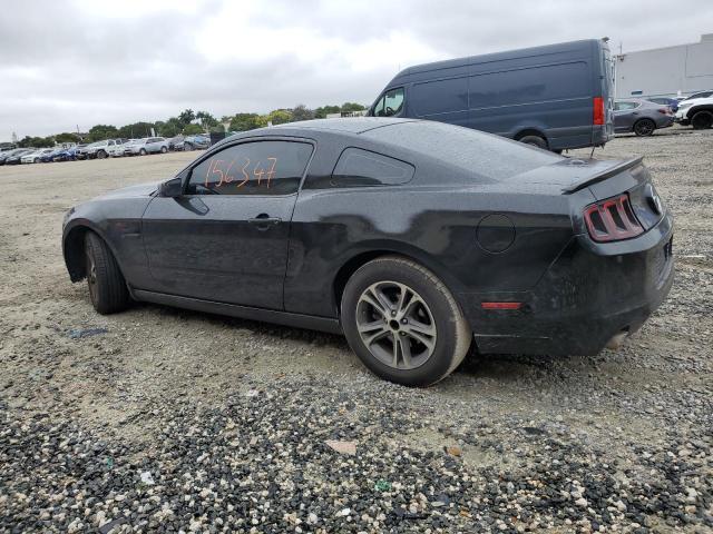 1ZVBP8AM8E5314085 - 2014 FORD MUSTANG BLACK photo 2