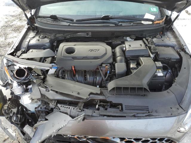 5NPE34AF0KH740452 - 2019 HYUNDAI SONATA LIMITED GRAY photo 11