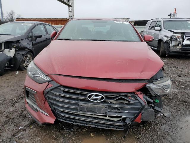 KMHD04LB8JU474936 - 2018 HYUNDAI ELANTRA SPORT RED photo 5