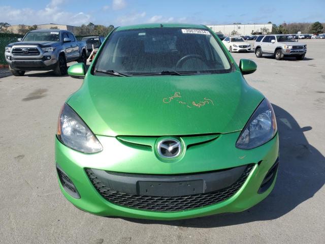 JM1DE1KYXD0168262 - 2013 MAZDA MAZDA2 GREEN photo 5