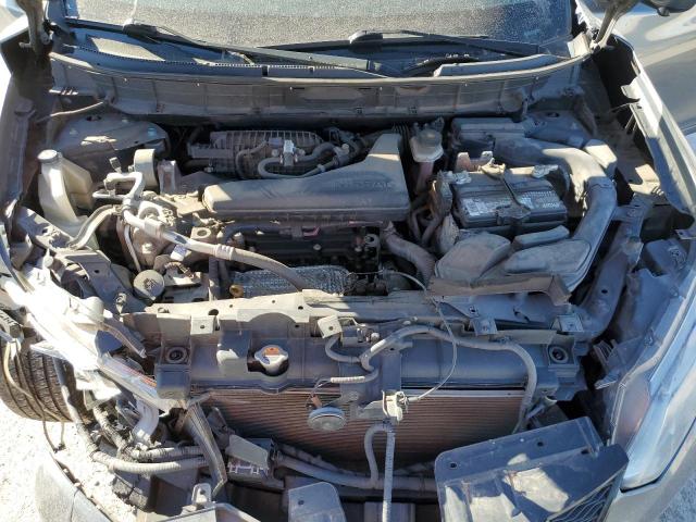 5N1AT2MVXGC733514 - 2016 NISSAN ROGUE S GRAY photo 11