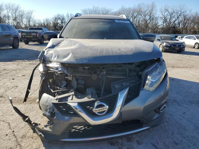 5N1AT2MVXGC733514 - 2016 NISSAN ROGUE S GRAY photo 5