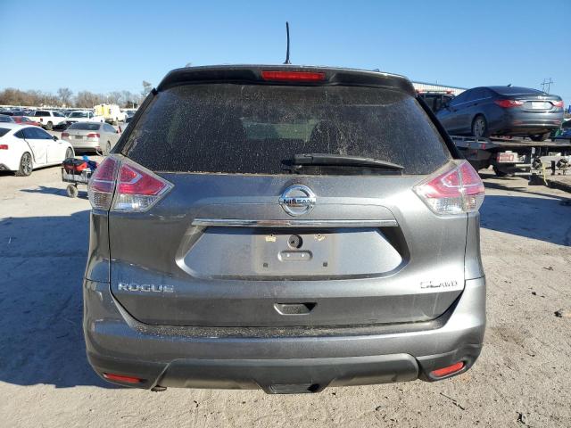 5N1AT2MVXGC733514 - 2016 NISSAN ROGUE S GRAY photo 6