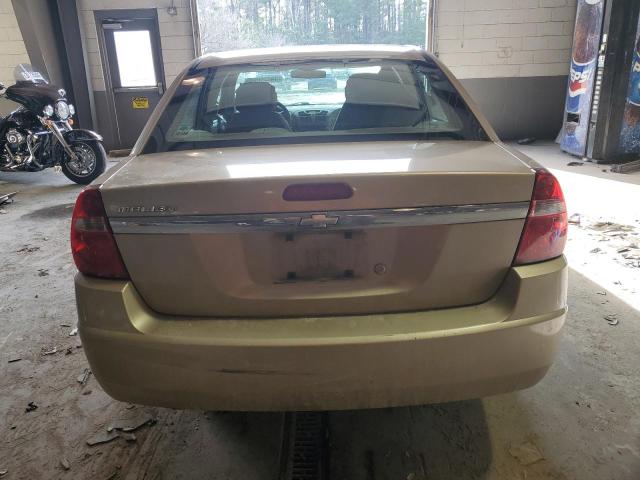 1G1ZS52F45F179561 - 2005 CHEVROLET MALIBU BEIGE photo 6