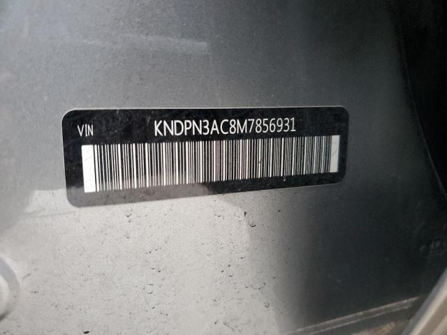 KNDPN3AC8M7856931 - 2021 KIA SPORTAGE EX SILVER photo 14