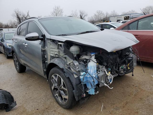 KNDPN3AC8M7856931 - 2021 KIA SPORTAGE EX SILVER photo 4