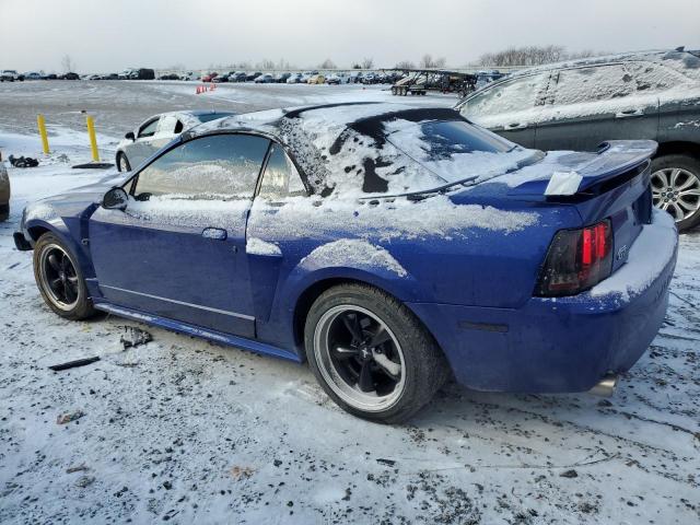 1FAFP45X03F325287 - 2003 FORD MUSTANG GT BLUE photo 2