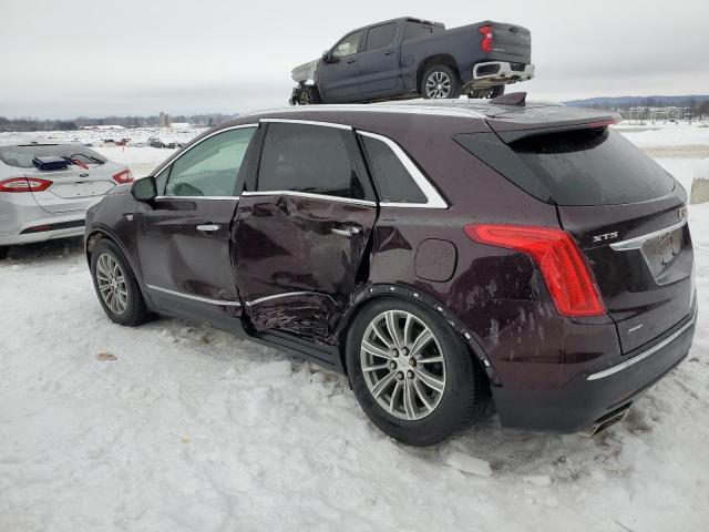 1GYKNDRS1JZ115557 - 2018 CADILLAC XT5 LUXURY PURPLE photo 2