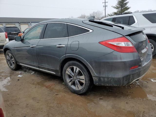 5J6TF2H5XEL004435 - 2014 HONDA CROSSTOUR EXL GRAY photo 2