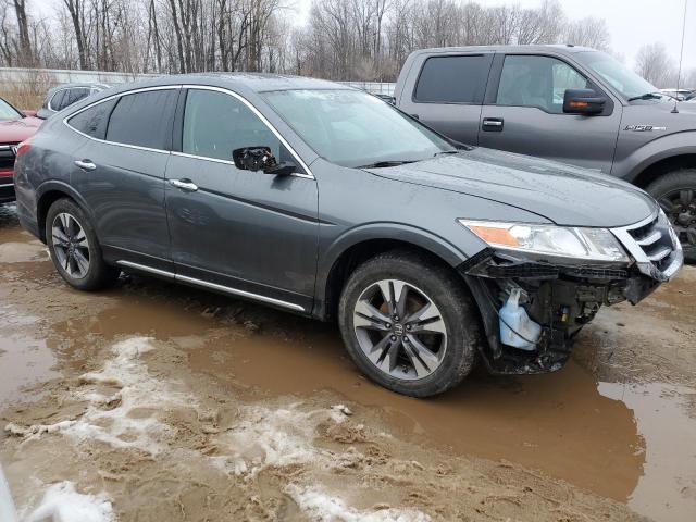 5J6TF2H5XEL004435 - 2014 HONDA CROSSTOUR EXL ნაცრისფერი ფოტო 4