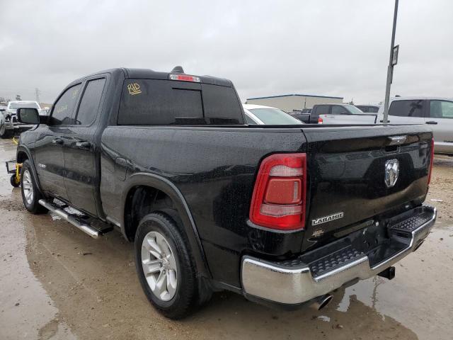 1C6RREDTXLN256675 - 2020 RAM 1500 LARAMIE BLACK photo 2