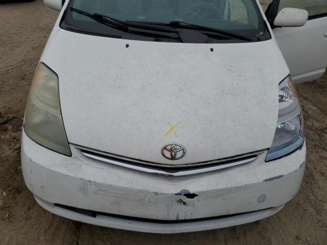 JTDKB20U877620744 - 2007 TOYOTA PRIUS WHITE photo 11