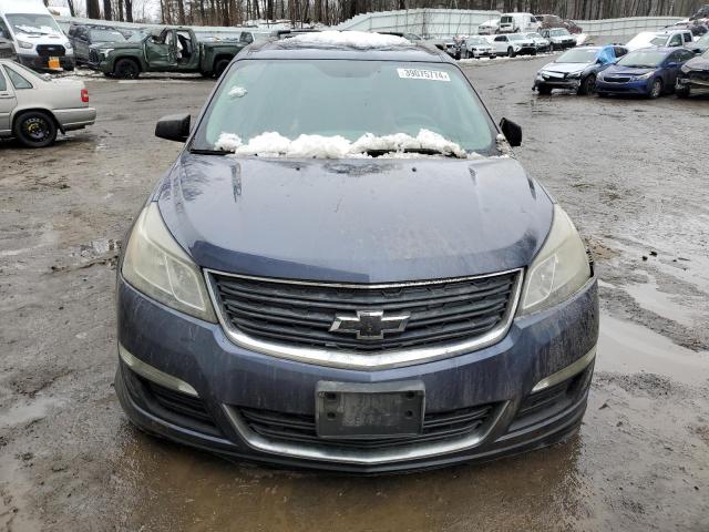 1GNKVFED8DJ167836 - 2013 CHEVROLET TRAVERSE LS BLUE photo 5