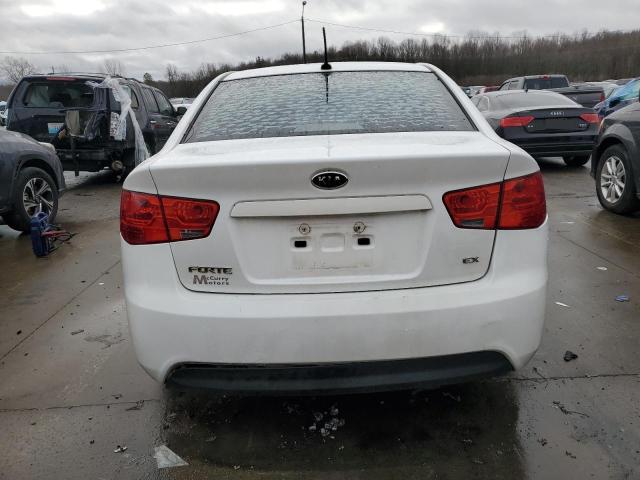 KNAFU4A21C5479765 - 2012 KIA FORTE EX WHITE photo 6