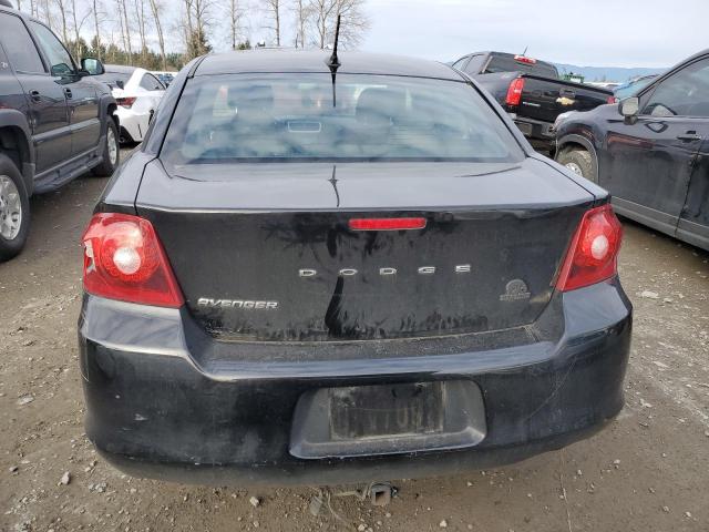 1B3BD1FB4BN561840 - 2011 DODGE AVENGER MAINSTREET BLACK photo 6