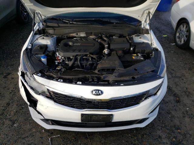 5XXGV4L22KG313492 - 2019 KIA OPTIMA SXL WHITE photo 11