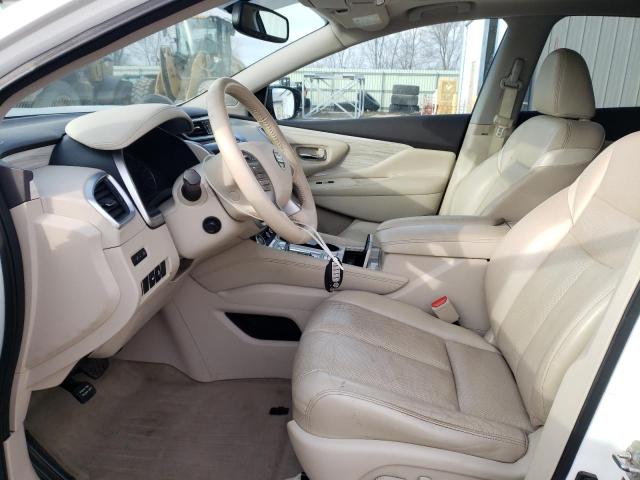 5N1AZ2MH0FN203497 - 2015 NISSAN MURANO S WHITE photo 7