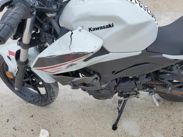 JKAERKD12NDAH7407 - 2022 KAWASAKI ER400 D WHITE photo 9