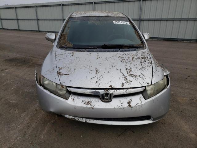 JHMFA36217S027691 - 2007 HONDA CIVIC HYBRID SILVER photo 5