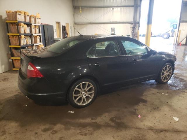 3FAHP0HA6AR327425 - 2010 FORD FUSION SE BLACK photo 3