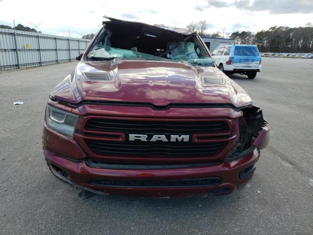 1C6SRFJT9LN207091 - 2020 RAM 1500 LARAMIE RED photo 5