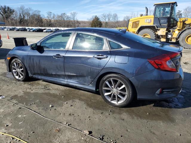 19XFC1F78KE012757 - 2019 HONDA CIVIC EXL 蓝色 照片 2