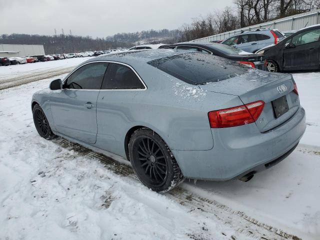 WAUDK78T09A049111 - 2009 AUDI A5 QUATTRO BLUE photo 2