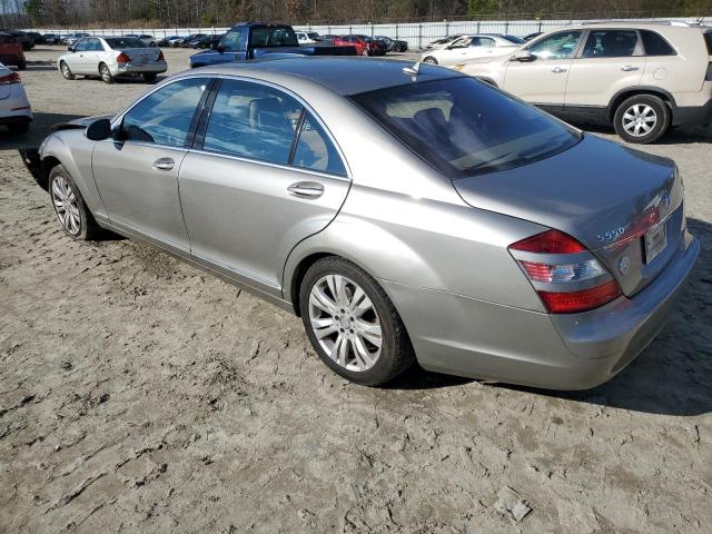 WDDNG86X49A248785 - 2009 MERCEDES-BENZ S 550 4MATIC TAN photo 2