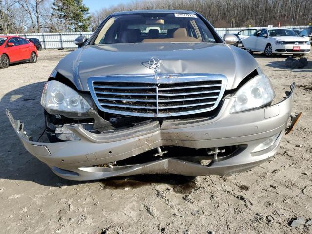 WDDNG86X49A248785 - 2009 MERCEDES-BENZ S 550 4MATIC TAN photo 5