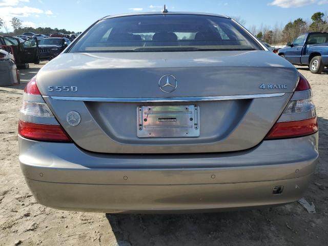 WDDNG86X49A248785 - 2009 MERCEDES-BENZ S 550 4MATIC TAN photo 6