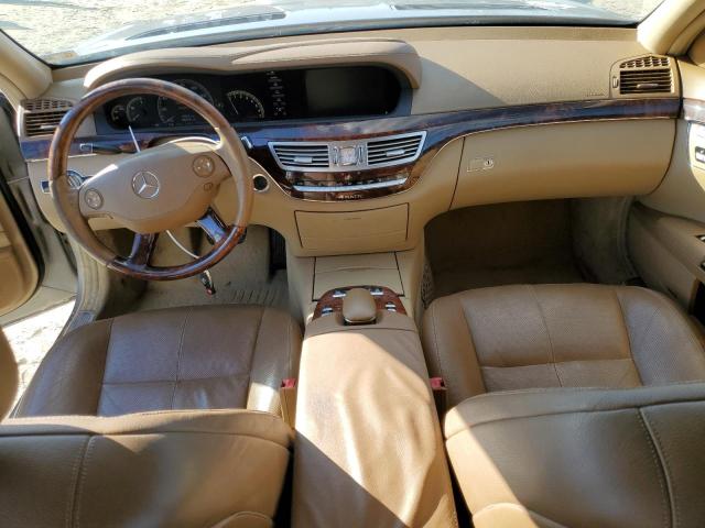 WDDNG86X49A248785 - 2009 MERCEDES-BENZ S 550 4MATIC TAN photo 8