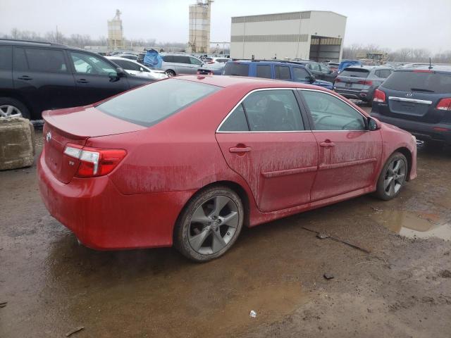 4T1BK1FK5EU545916 - 2014 TOYOTA CAMRY SE RED photo 3