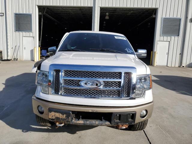 1FTFW1ET5BFD36048 - 2011 FORD F150 SUPERCREW WHITE photo 5