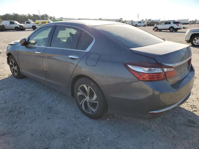 1HGCR2F34HA260165 - 2017 HONDA ACCORD LX GRAY photo 2