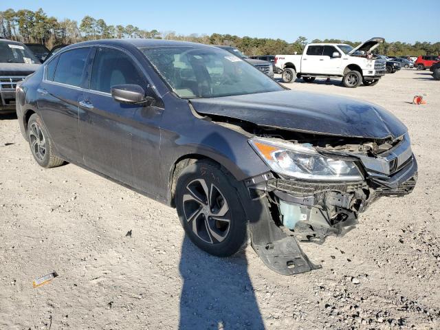 1HGCR2F34HA260165 - 2017 HONDA ACCORD LX GRAY photo 4