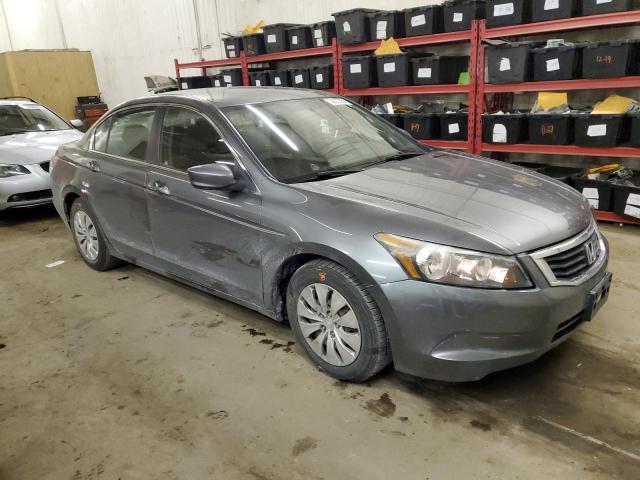 1HGCP2F36AA090385 - 2010 HONDA ACCORD LX GRAY photo 4