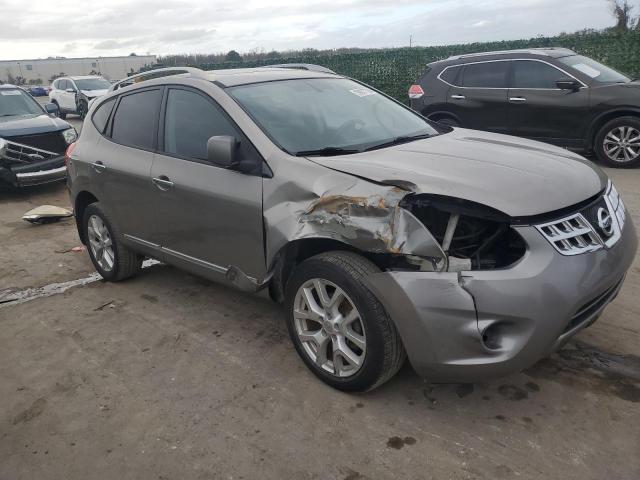 JN8AS5MT5BW151386 - 2011 NISSAN ROGUE S GRAY photo 4