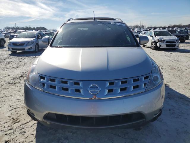 JN8AZ08T94W211651 - 2004 NISSAN MURANO SL SILVER photo 5