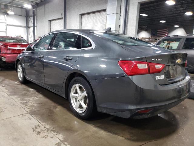 1G1ZB5ST7HF185431 - 2017 CHEVROLET MALIBU LS GRAY photo 2