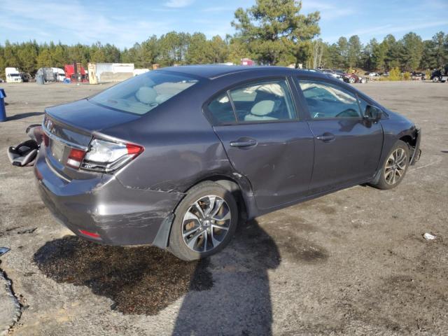 19XFB2F86FE075010 - 2015 HONDA CIVIC EX GRAY photo 3