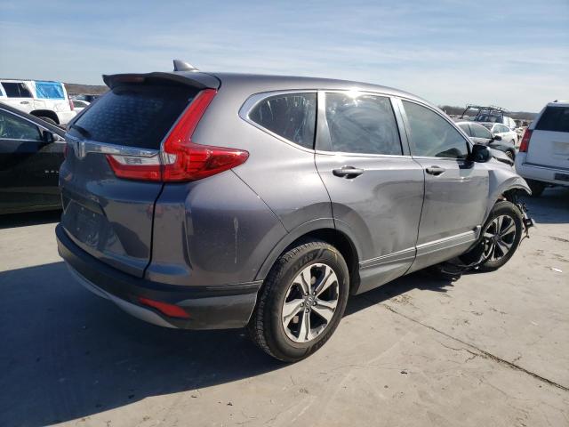 2HKRW5H30JH421450 - 2018 HONDA CR-V LX GRAY photo 3