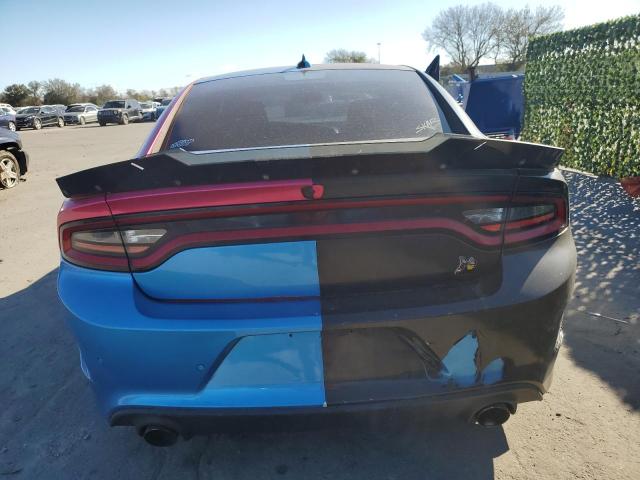 2C3CDXGJ5KH532680 - 2019 DODGE CHARGER SCAT PACK BLUE photo 6